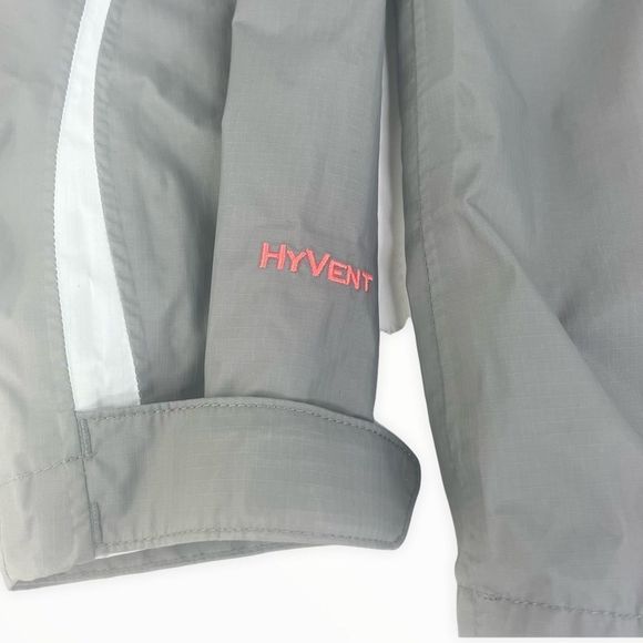 The North Face Gray HyVent Shell Sz. M - Picture 8 of 14
